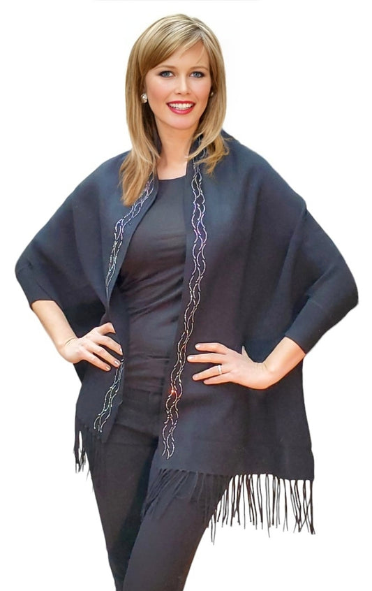 Shawl Style CH-10 Black