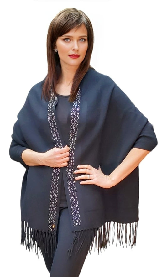 Shawl Style CH-11 Black