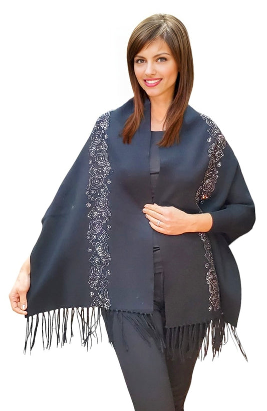 Shawl Style CH-13 Black