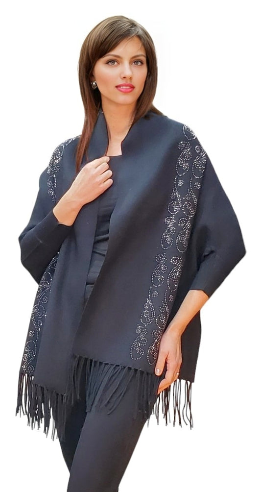 Shawl Style CH-14 Black
