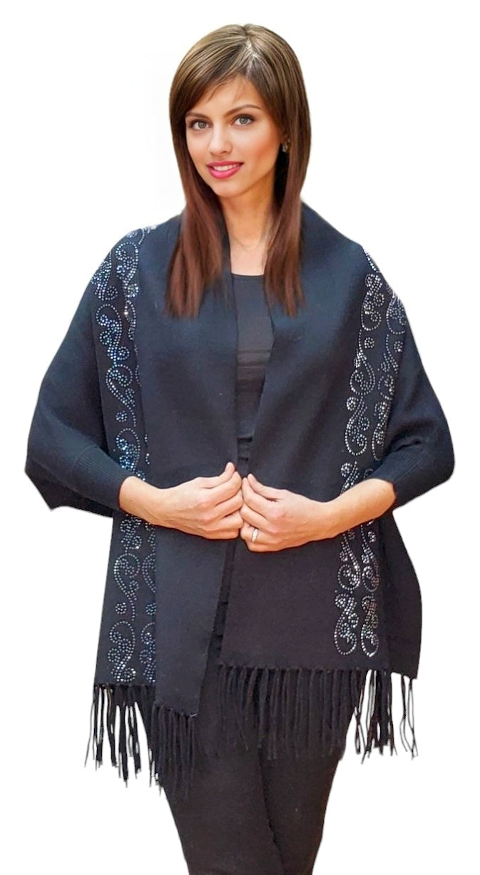 Shawl Style CH-14 Black