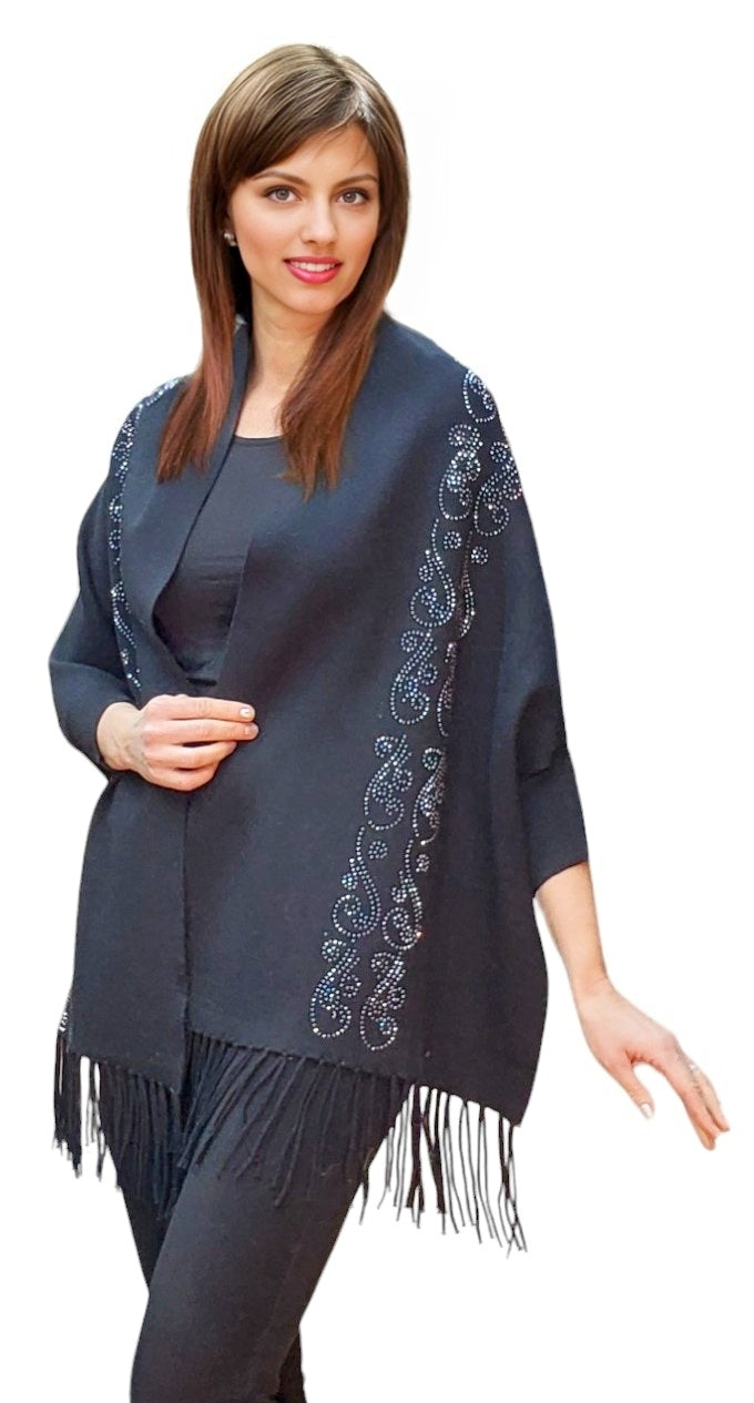 Shawl Style CH-14 Black
