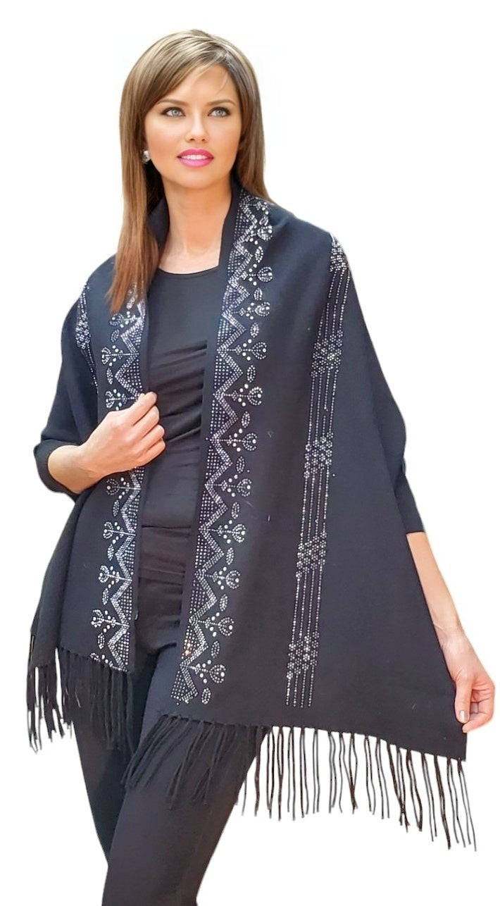 Shawl Style CH-15 Black