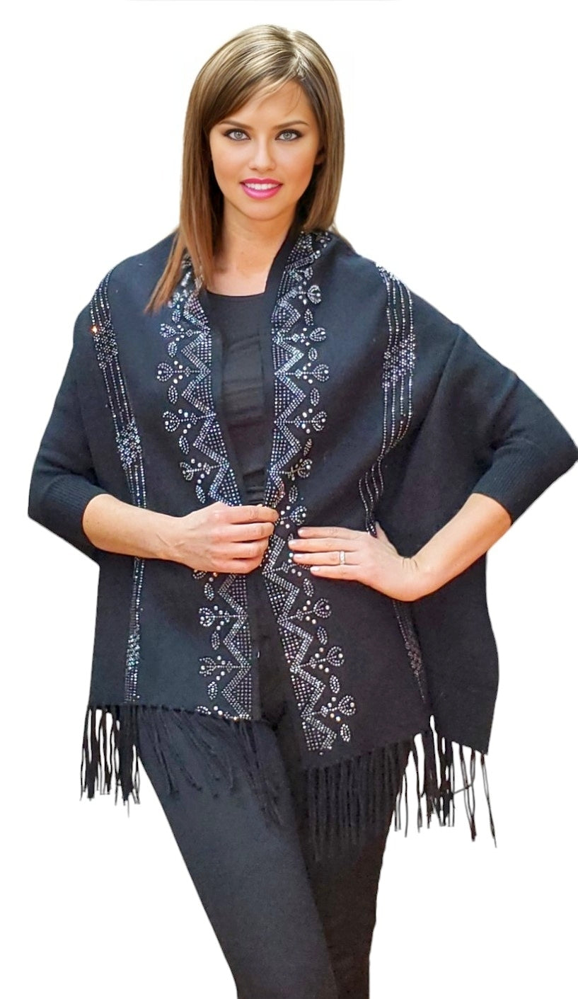 Shawl Style CH-15 Black