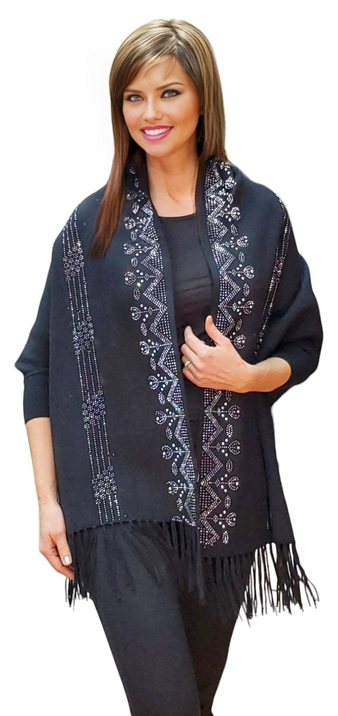 Shawl Style CH-15 Black