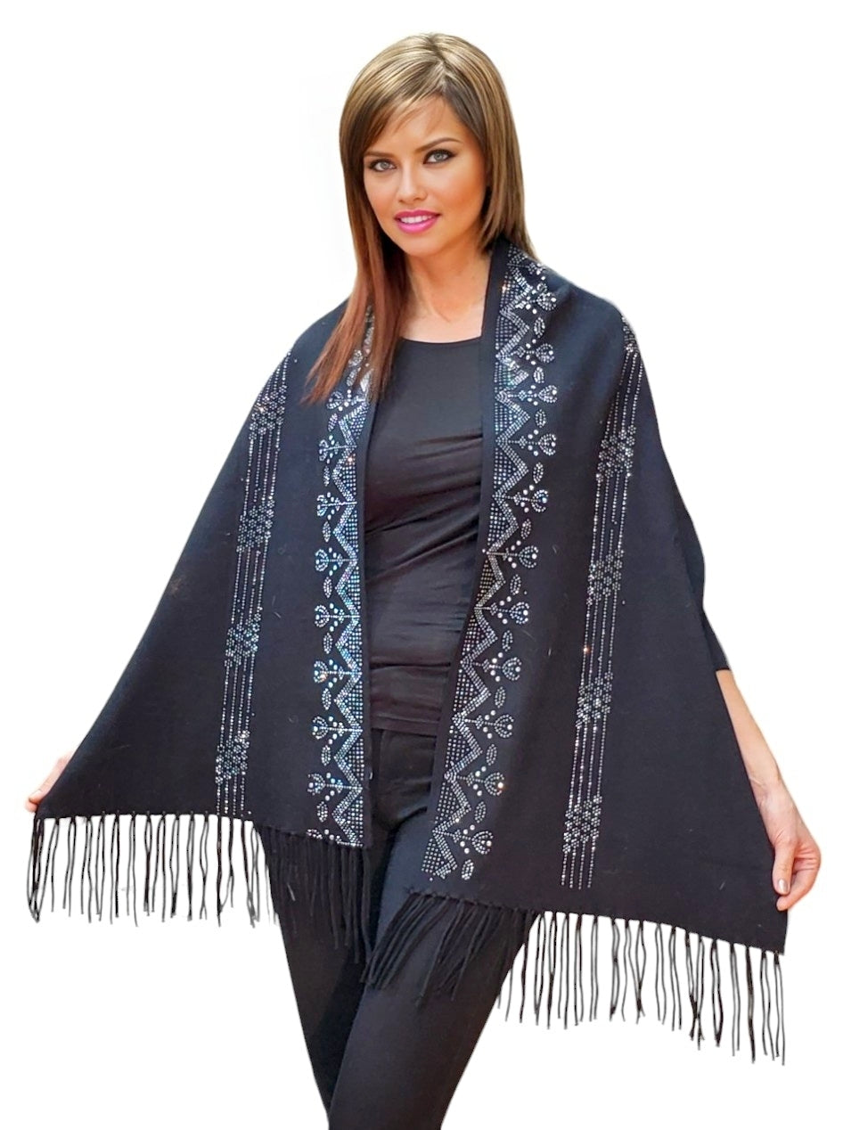 Shawl Style CH-15 Black