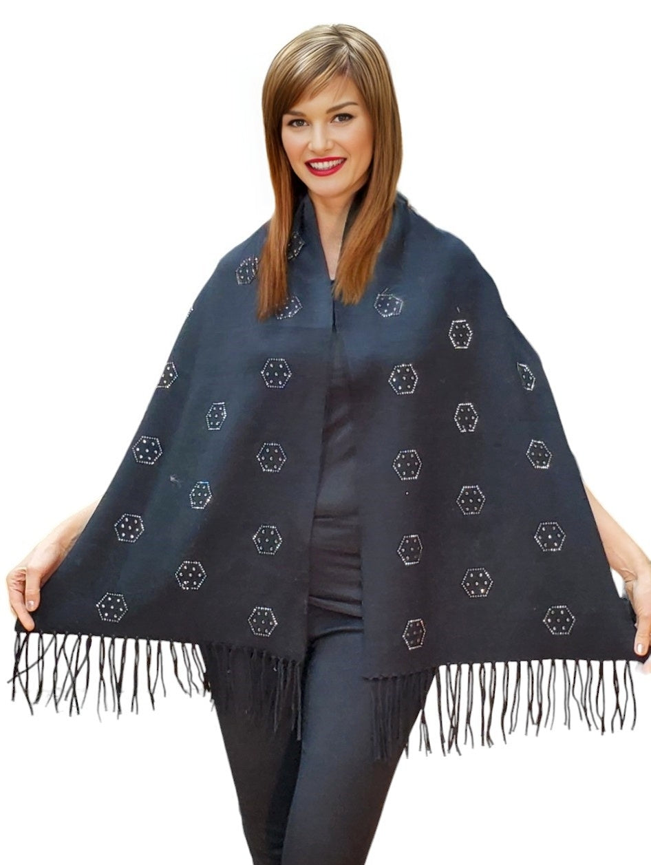 Shawl Style CH-19 Black