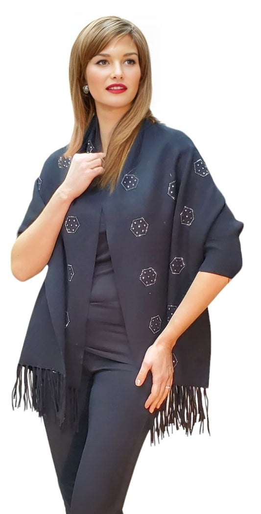Shawl Style CH-19 Black