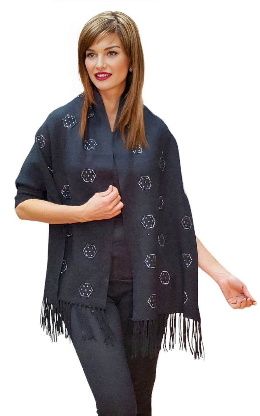 Shawl Style CH-19 Black