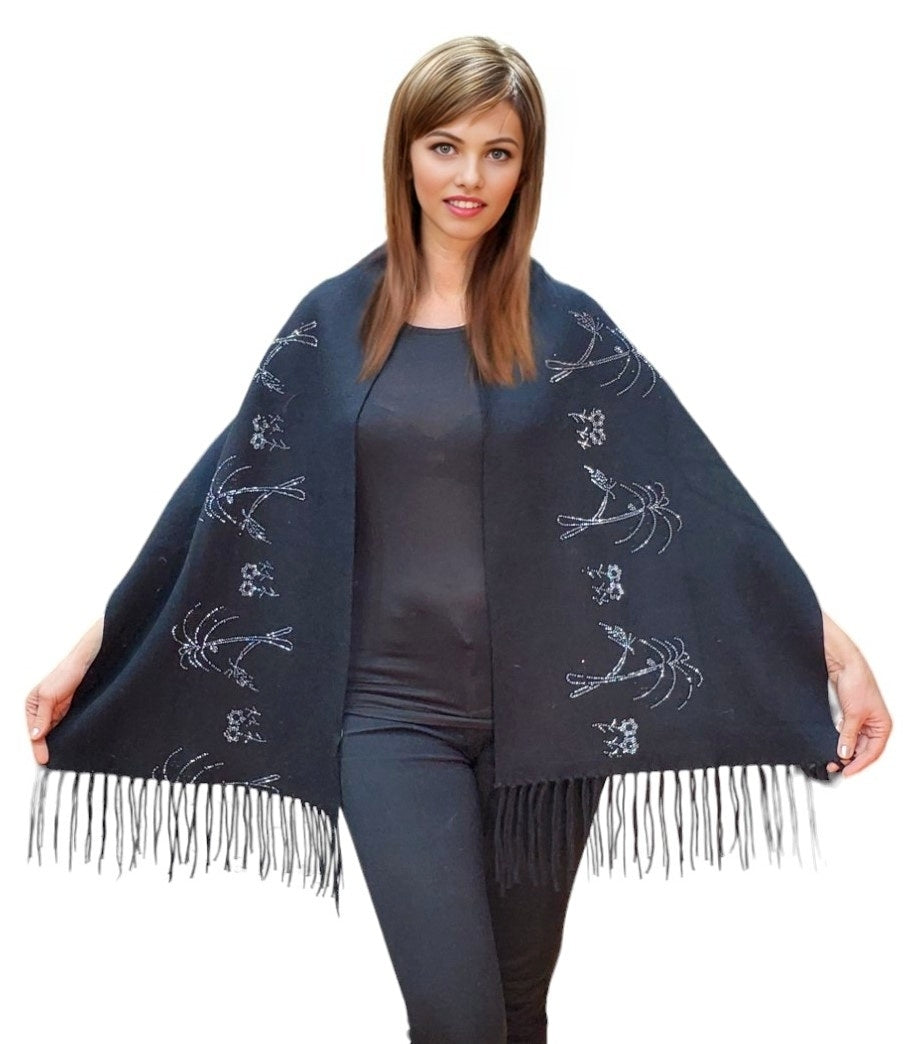 Shawl Style CH-20 Black