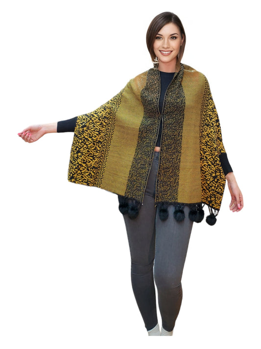 Shawl Style CL2021087 Brown
