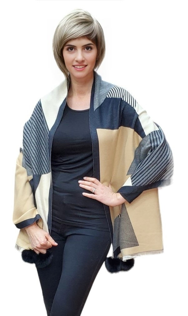 Shawl Style CLW001E As Shown
