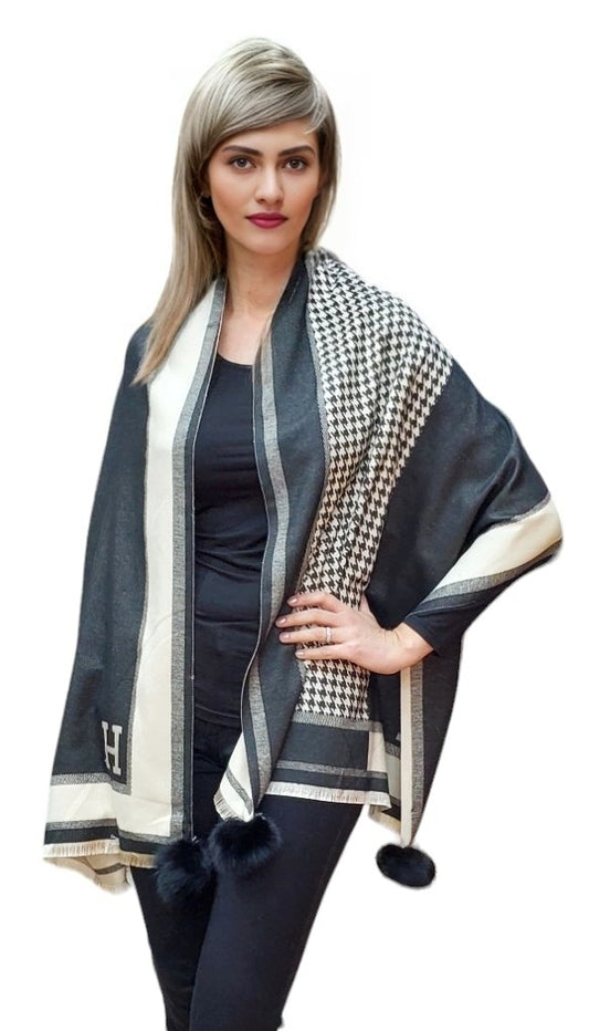 Shawl Style CLW003E As Shown