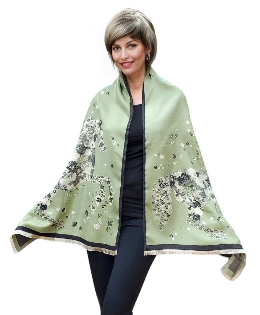 Shawl Style CLW005 Green