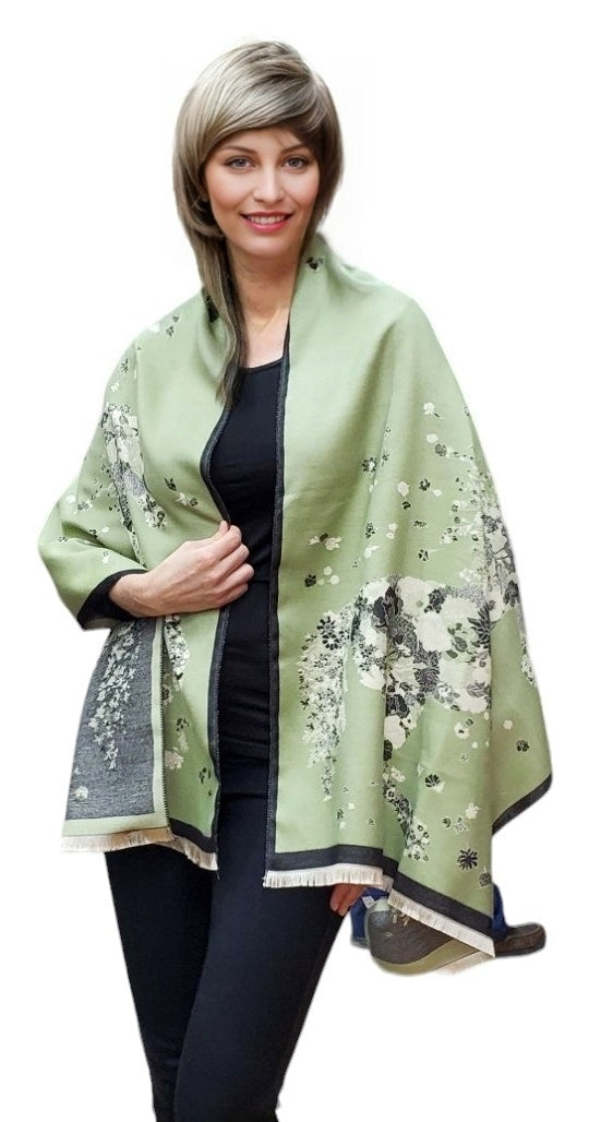 Shawl Style CLW005 Green
