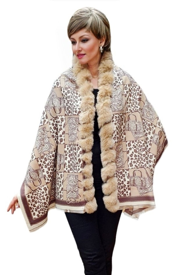 Shawl Style CLW008A Brown