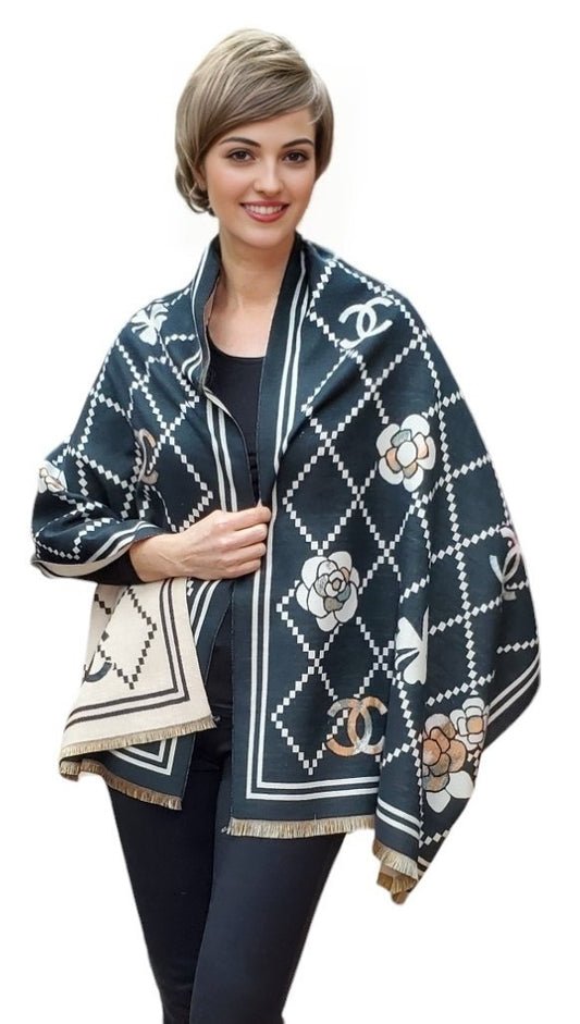 Shawl Style CLW010 Black