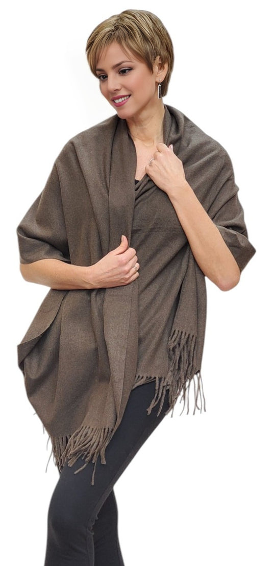 Shawl Style CLW155 Brown