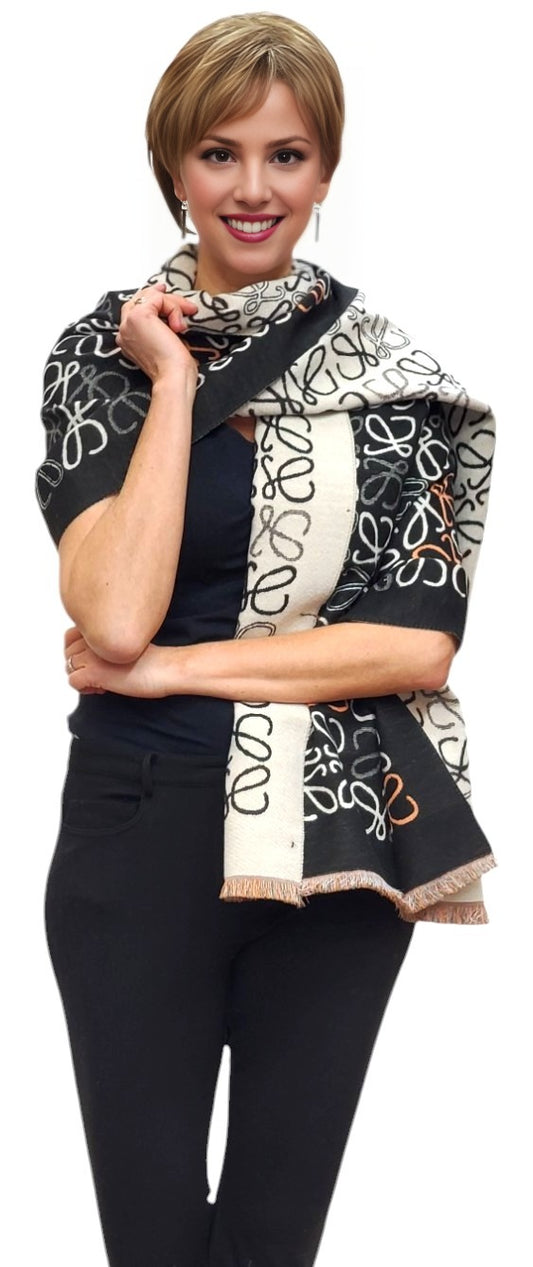 Shawl Style CLW190 Black