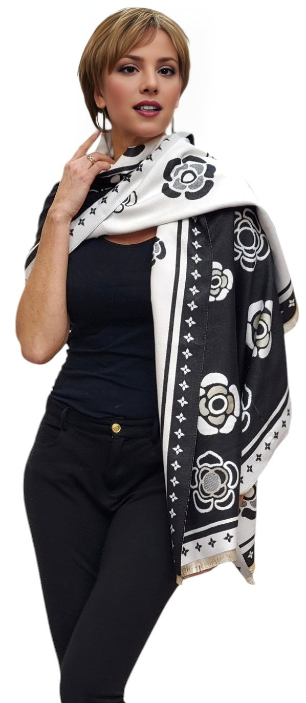 Shawl Style CLW203 Black