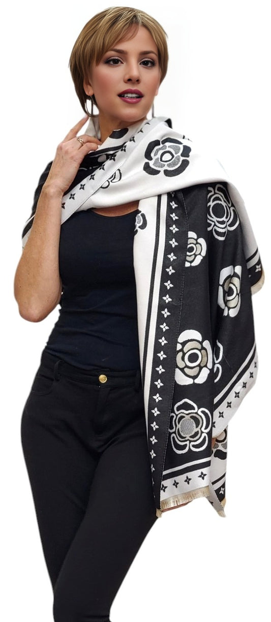 Shawl Style CLW203 Black