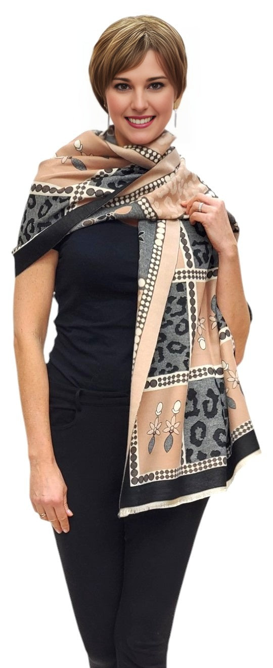Shawl Style CLW307 Black