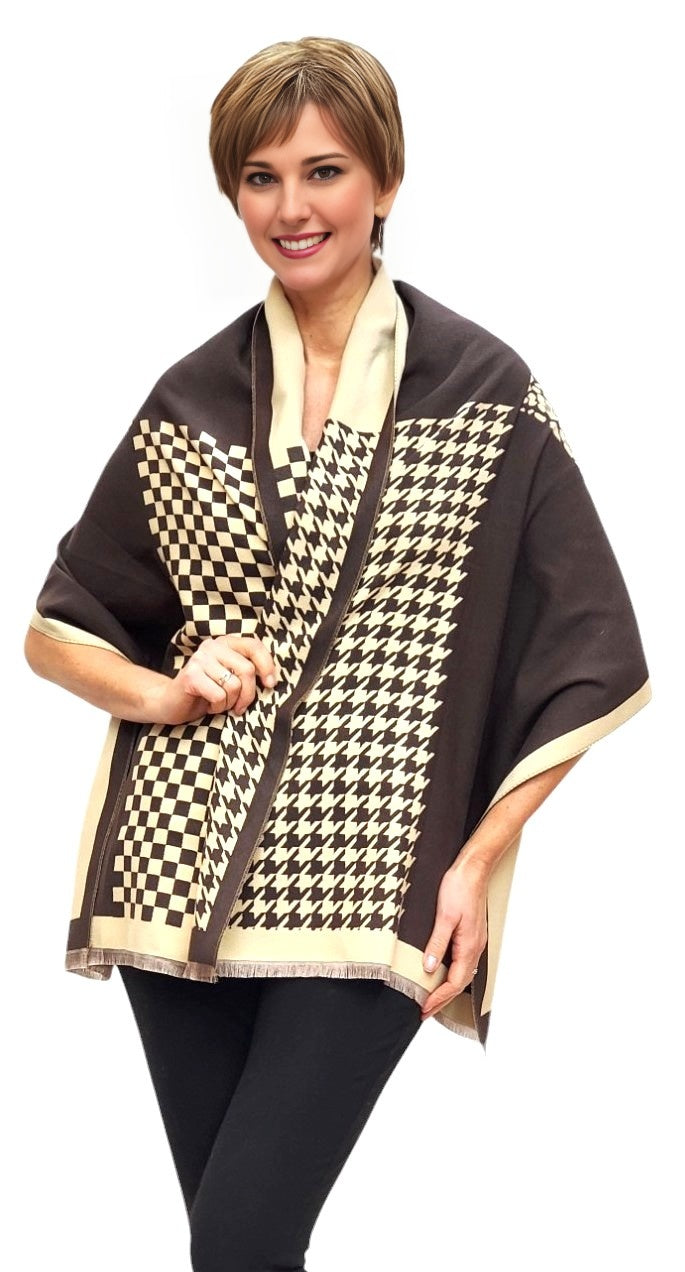 Shawl Style CLW313 Green