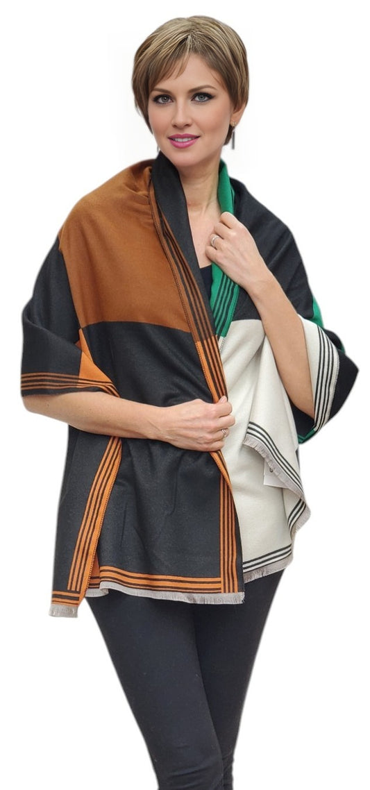Shawl Style CLW316 Green