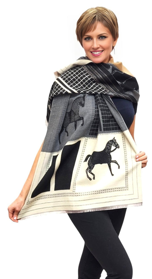 Shawl Style CLW317 Black