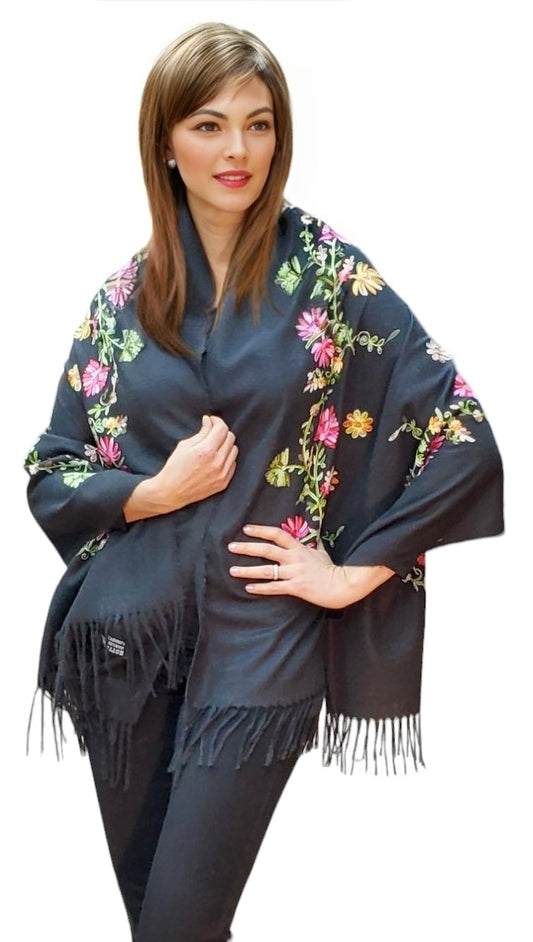 Shawl Style EM-SC-001 Black