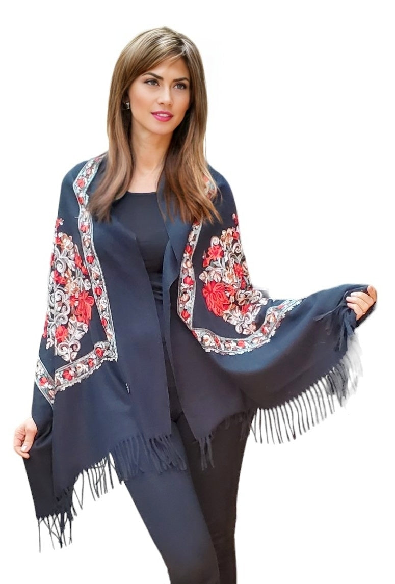 Shawl Style EM-SC-002 Black