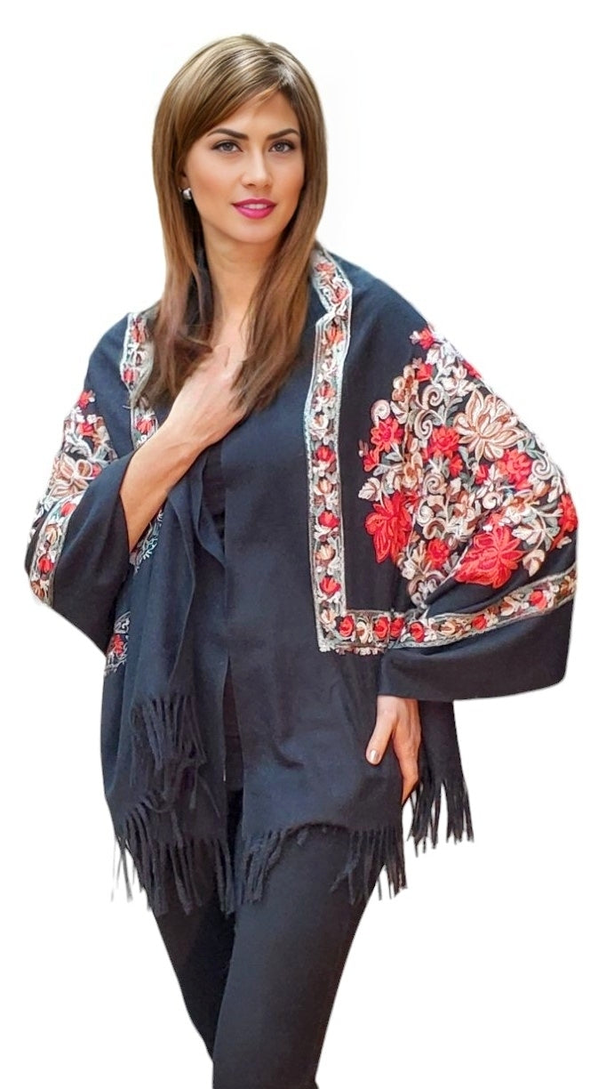 Shawl Style EM-SC-002 Black