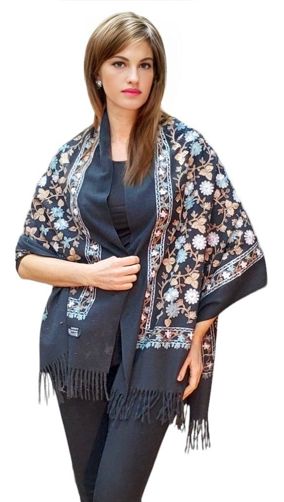Shawl Style EM-SC-004 Black