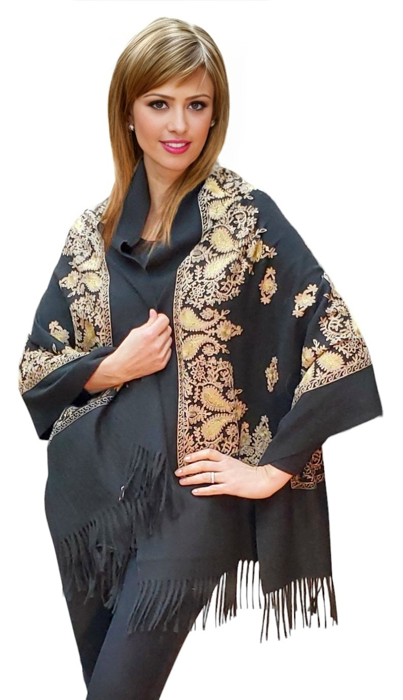 Shawl Style EM-SC-005 Black