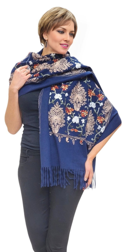 Shawl Style ES-002 Navy