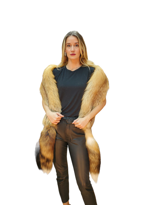 Shrug Style F2230 Natural Red Fox