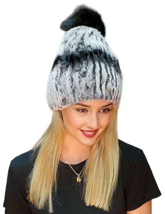 Hat Style HA014 Chinchilla Black