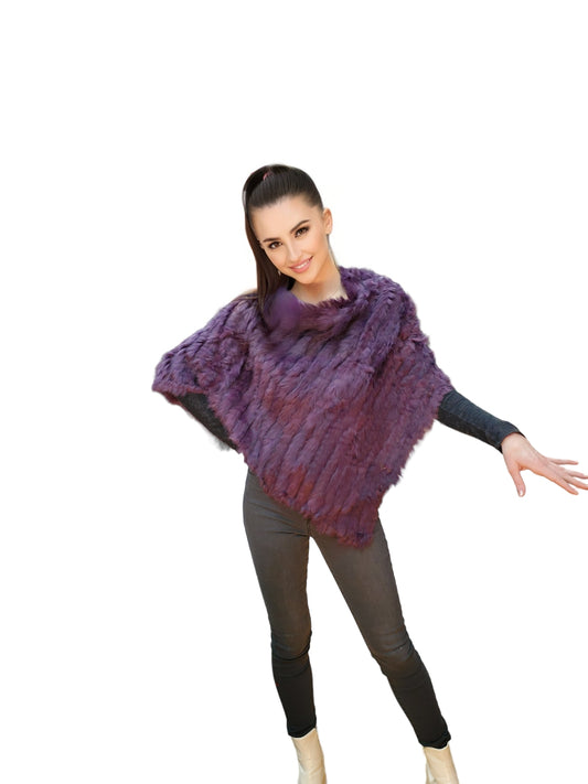 Ponchos Style HL0645 Purple