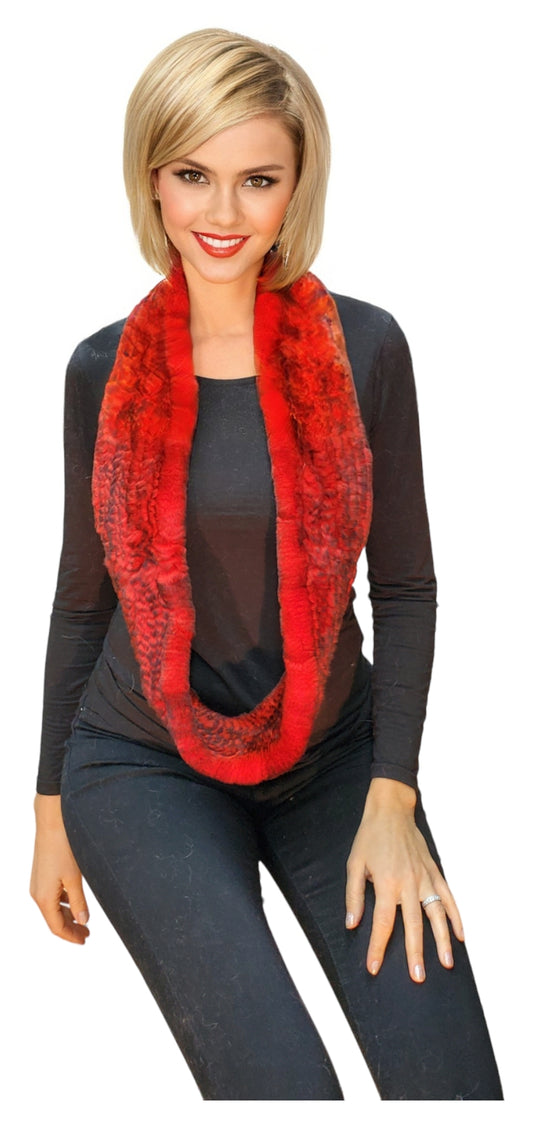 Scarf Style HL30431 Red Black