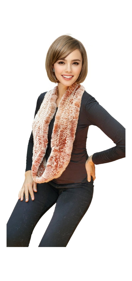 Scarf Style HL30431 Rust Snowtop
