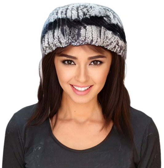 Headband Style HL30444 Black Chinchilla