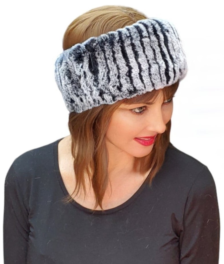 Headband Style HL30444 Chinchilla