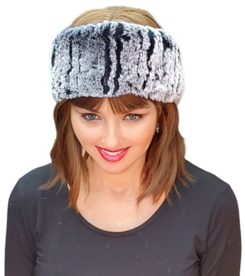 Headband Style HL30444 Chinchilla