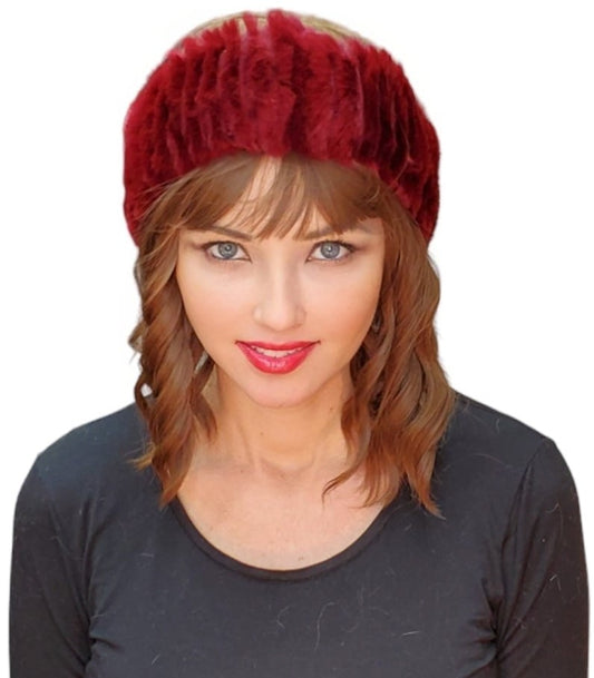 Headband Style HL30444 Dark Red