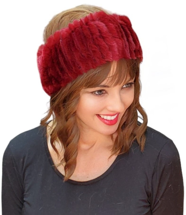 Headband Style HL30444 Dark Red