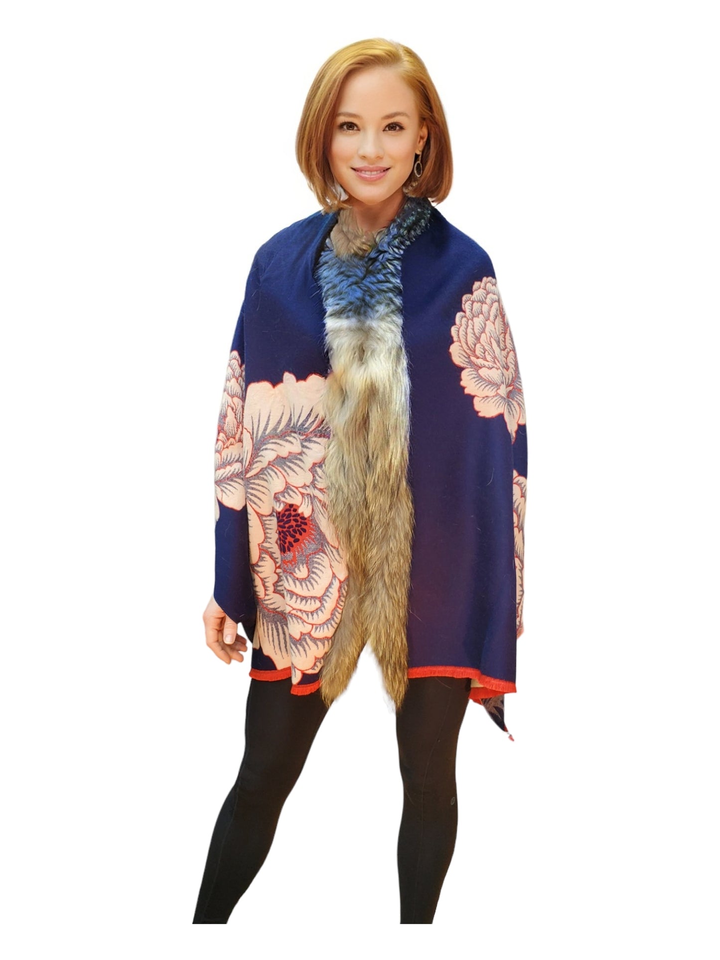 Shawl Style HZS02-3 Blue