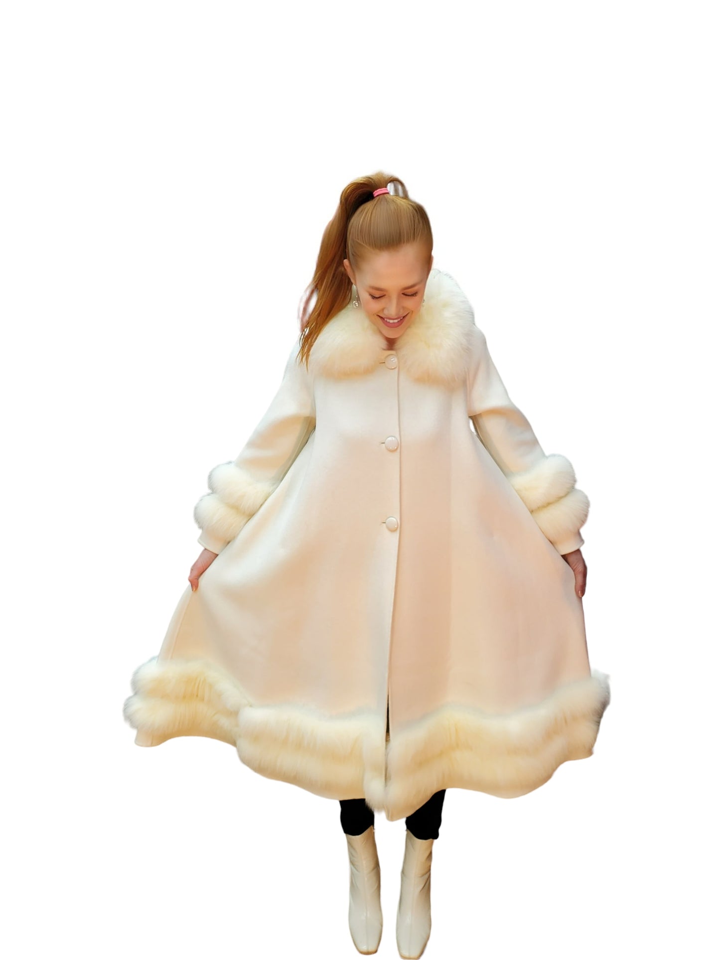 Coat Style JF-W3 White