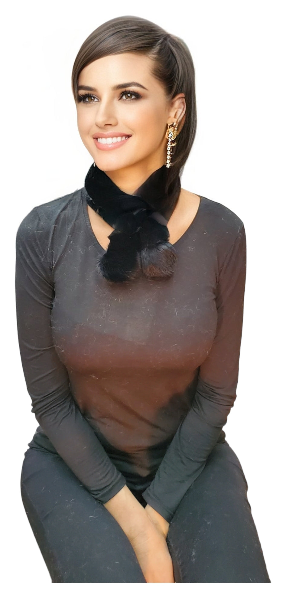 Scarf Style KRC01 Black