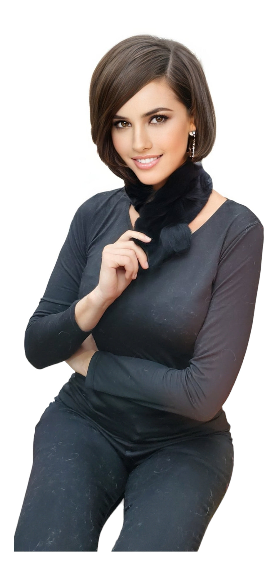 Scarf Style KRC01 Black