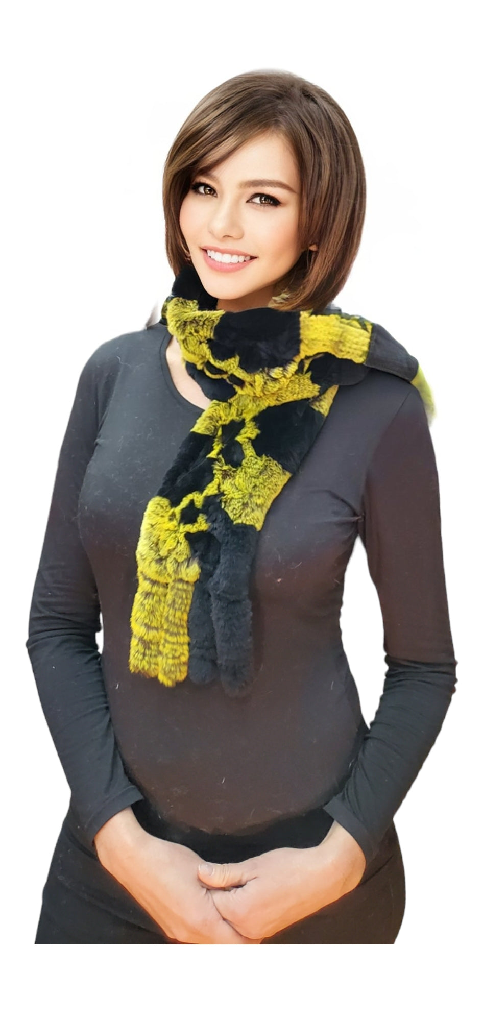 Scarf Style KRS17 Green Black